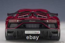 Autoart Lamborghini Aventador SVJ Rosso Efesto in 1/18 Scale New Release