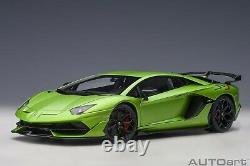 Autoart Lamborghini Aventador SVJ Verde Alceo in 1/18 Scale New Release