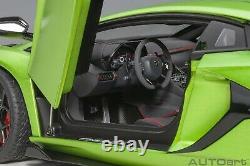 Autoart Lamborghini Aventador SVJ Verde Alceo in 1/18 Scale New Release