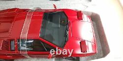 Autoart Lamborghini Countach 25th Anniversary Edition, Red 118th Scale 74534