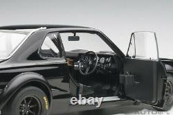Autoart NISSAN SKYLINE GT-R KPGC-10 RACING 1972 BLACK 1/18 Scale New Release