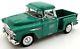 Autoworld 1/18 Scale Diecast Aw293/06 1957 Chevy 3100 Stepside Green