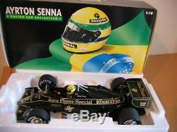 Ayrton Senna Lotus 97t John Player Special 1985 Minichamps 1/18 Scale