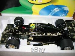 Ayrton Senna Lotus 97t John Player Special 1985 Minichamps 1/18 Scale