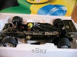 Ayrton Senna Lotus 97t John Player Special 1985 Minichamps 1/18 Scale