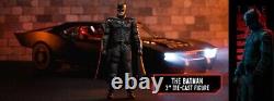 BATMAN & BATMOBILE Jada 1/18 Scale Size With Batmobile Book Included