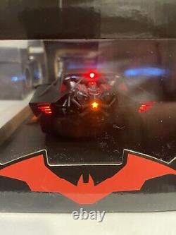 BATMAN & BATMOBILE Jada 1/18 Scale Size With Batmobile Book Included