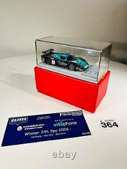 BBR Francorchamps Models 143 scale Maserati MC12 Spa 2006 33 of 40 RARE