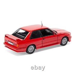 BMW Genuine Car Model Miniature M3 E30 118 Scale Red Diecast 80435A5D018