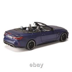 BMW Genuine Car Model Miniature M4 Cabrio G83 118 Scale Blue 80435A51951