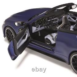 BMW Genuine Car Model Miniature M4 Cabrio G83 118 Scale Blue 80435A51951