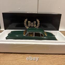 BOS 1/18 Jaguar 420G MK10 X Dark Green RHD MIRRORS Resin Scale Model Car