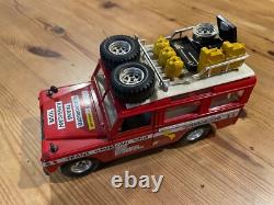 BTA Land Rover, Trans American Tour Vintage, 1/24 scale, red, made in Italy 1979