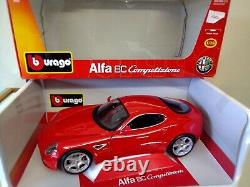 Bburago 118th Scale Alfa Romeo 8C Competizione MIB