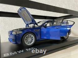 Bmw M5 Monte Carlo Blue Made Of Paragon 1/18 Scale