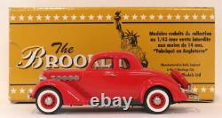 Brooklin 1/43 Scale BRK90 1935 Plymouth 5-Window Coupe Red