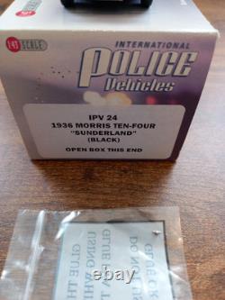 Brooklin 1/43 Scale IPV24 1936 Morris Ten-Four Sunderland Police Black