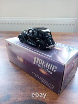 Brooklin 1/43 Scale IPV24 1936 Morris Ten-Four Sunderland Police Black