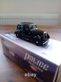 Brooklin 1/43 Scale IPV24 1936 Morris Ten-Four Sunderland Police Black