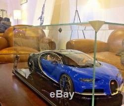 Bugatti Chiron hand-built 18 scale model car hand craft by Amalgam