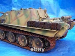 Built 1/18th Scale Custom Late Jagdpanther Ultimate Soldier 21st Century Tank