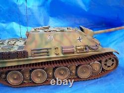 Built 1/18th Scale Custom Late Jagdpanther Ultimate Soldier 21st Century Tank