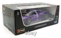 Burago 1/18 Scale Diecast 18-11052 Lamborghini Temerario Purple