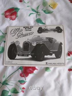 Burago Alfa Romeo 8C 2300 Monza 1931 Model 1/20 Scale