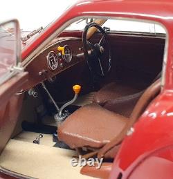 CMC 1/18 Scale M-107 1938 Alfa Romeo 8C 2900B Special Touring Coupe Burgundy