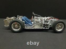 CMC 118 Birdcage Maserati Skeleton Chassis Car Scale Model withdisplay case