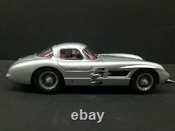 CMC Mercedes Benz 300 SLR 1955 Silver 1/18 Scale Model Car Germany