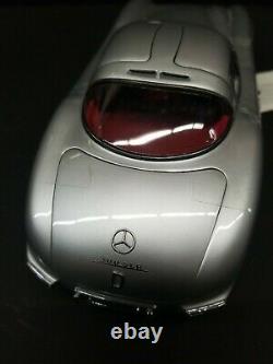 CMC Mercedes Benz 300 SLR 1955 Silver 1/18 Scale Model Car Germany