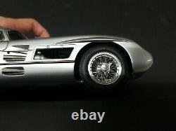 CMC Mercedes Benz 300 SLR 1955 Silver 1/18 Scale Model Car Germany