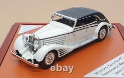 CMF 1/43 Scale CMF43015 1934 Maybach DS8 Stromlinien Cabrio White/Black