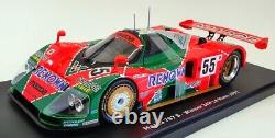 CMR 1/18 Scale Model Car CMR175 Mazda 787B Winner Le Mans 1991
