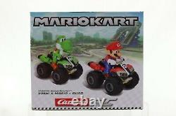 Carrera Mario Kart RC 120 Scale Mario & Yoshi Quad 4 Wheelers Nintendo 2019 NIB