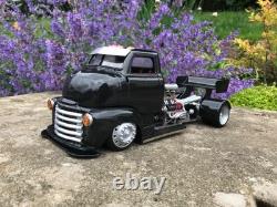 Chevrolet Coe Dragster with 2 engines car model 116 scale