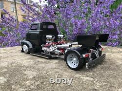 Chevrolet Coe Dragster with 2 engines car model 116 scale