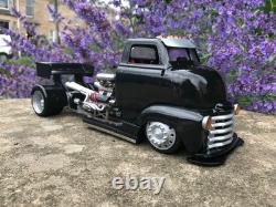 Chevrolet Coe Dragster with 2 engines car model 116 scale