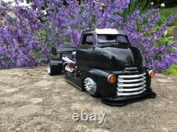 Chevrolet Coe Dragster with 2 engines car model 116 scale