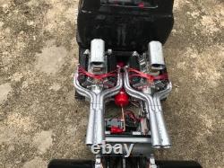 Chevrolet Coe Dragster with 2 engines car model 116 scale