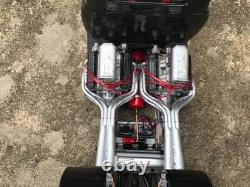 Chevrolet Coe Dragster with 2 engines car model 116 scale