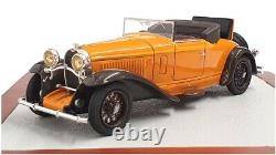 Chromes 1/43 Scale Chro018 1929 Bugatti De Villars Cabriolet Orange