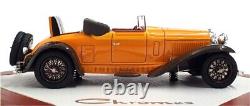 Chromes 1/43 Scale Chro018 1929 Bugatti De Villars Cabriolet Orange