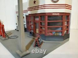 Chronicles Texaco Star 1940's Gas Station 143 HO Scale Resin Model Car Diorama