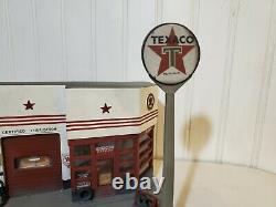 Chronicles Texaco Star 1940's Gas Station 143 HO Scale Resin Model Car Diorama