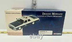 Corgi 143 Scale DODGE MONACO LIONELVILLE POLICE DEPARTMENT Super Rare