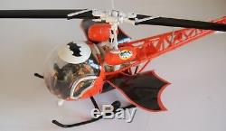 Customized Batman's Batcopter-In Scale to the Corgi Batmobile