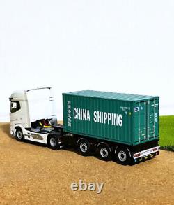 DAF XG+ 4x2 skeletal trailer+20ft container China Shipping WSI truck models