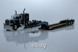 DCP Peterbilt 389 Fontaine Lowboy Tractor Trailer Truck 164 Scale Diecast Model